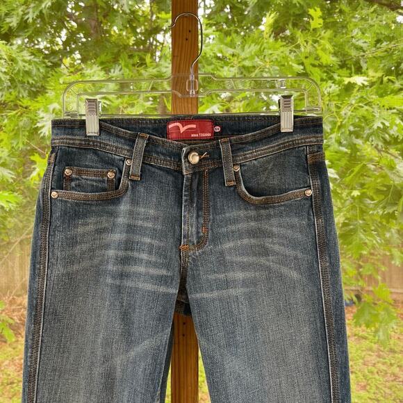 Miss Vigoss Women's Vintage 90's Era Boot Cut Jeans Size 5/6 - Picture 3 of 9